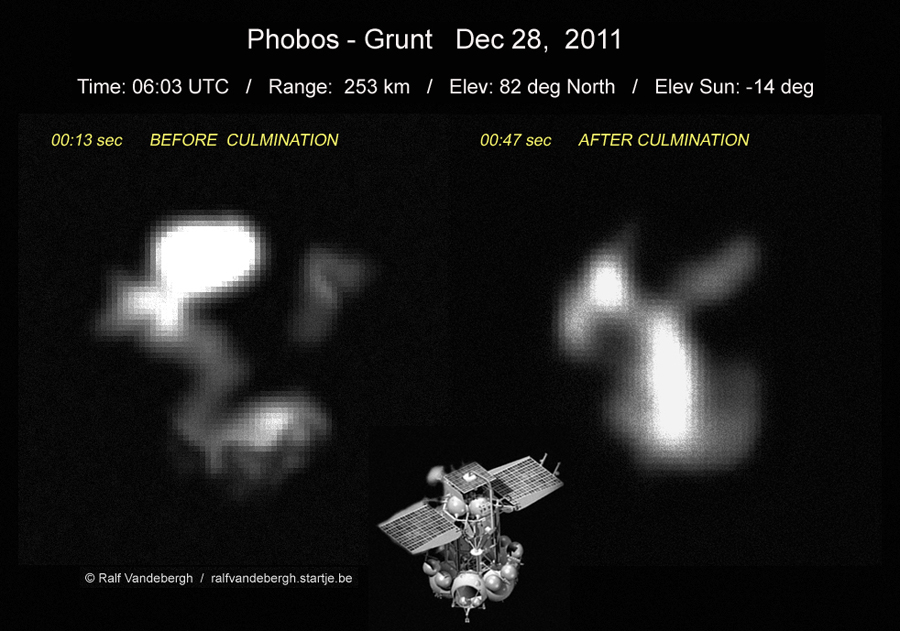 Skywatcher Captures Image of Troubled Russian Mars Probe